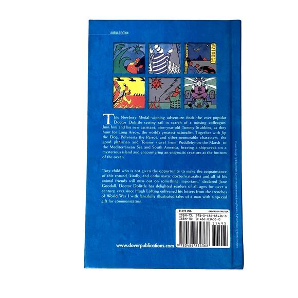 The Voyages of Doctor Dolittle (Hardcover) by Hugh Lofting (Classic Book) - Picture 2 of 6